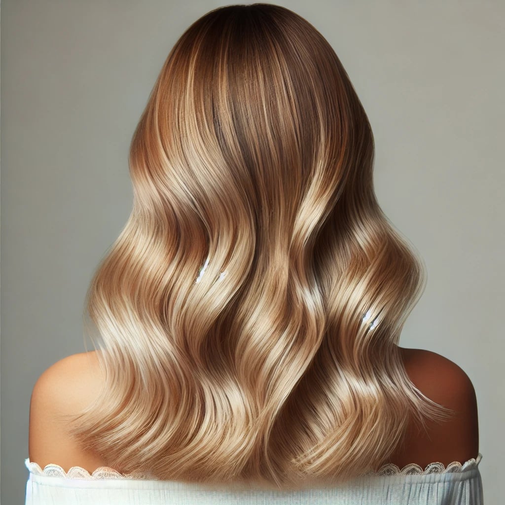 Sombre hair colouring